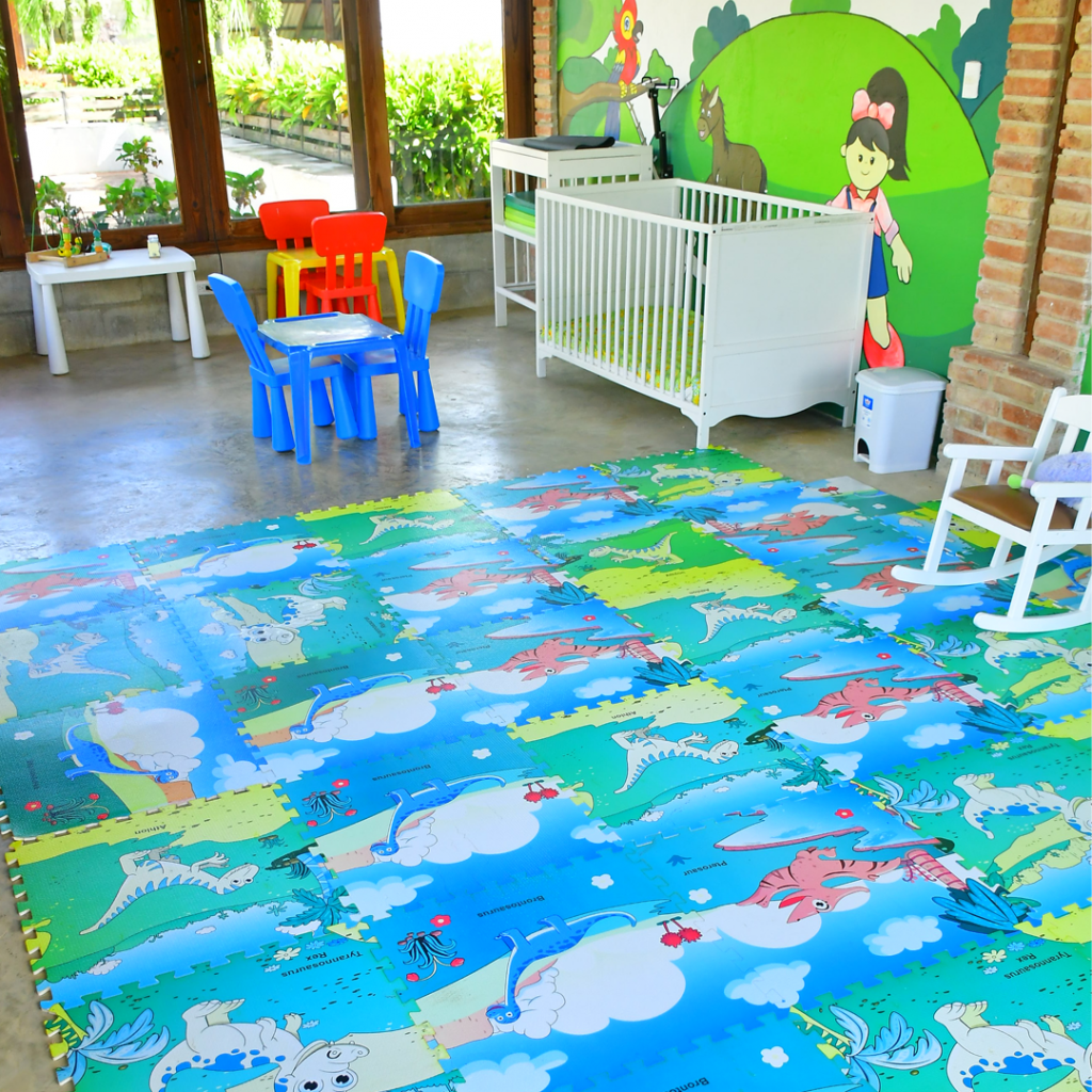 Área para niños en La Hacienda Park