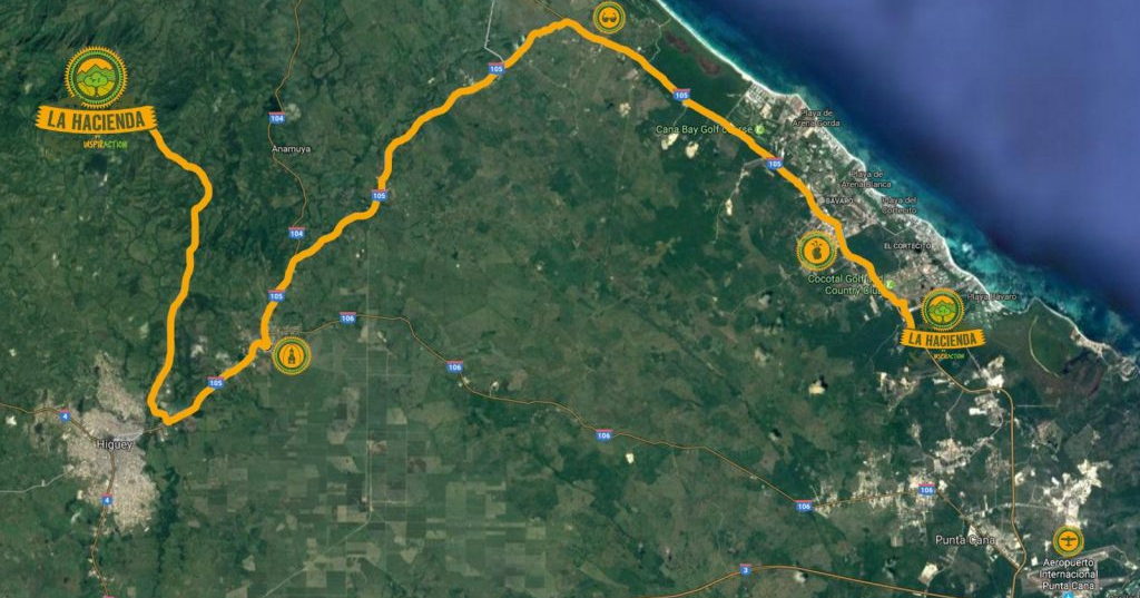 Longest zipline in Punta Cana