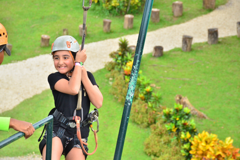 Salto al vacío en La Hacienda Park